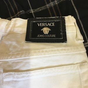 Versace Jeans Couture White Denim Sz 29